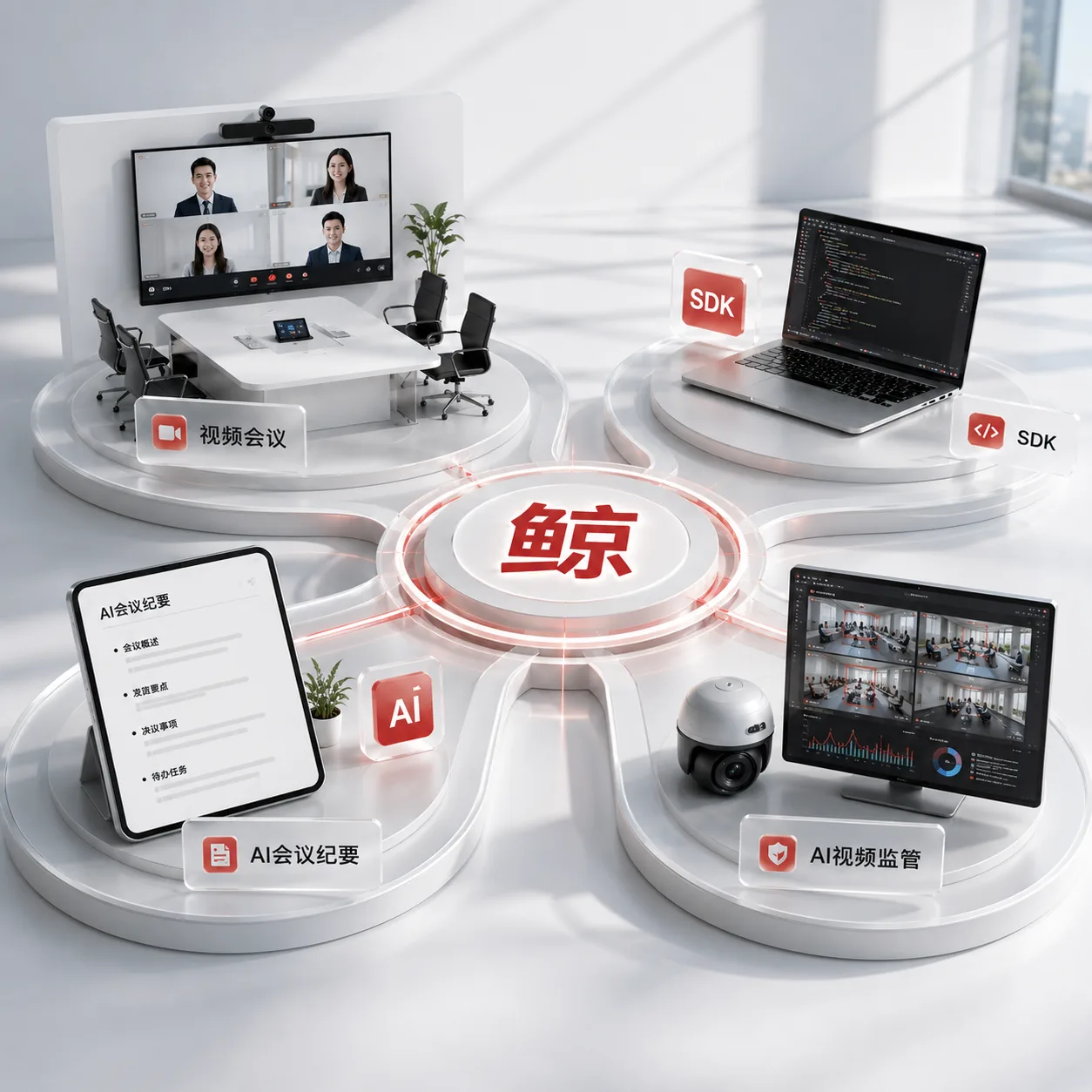 红鲸智能会议平台